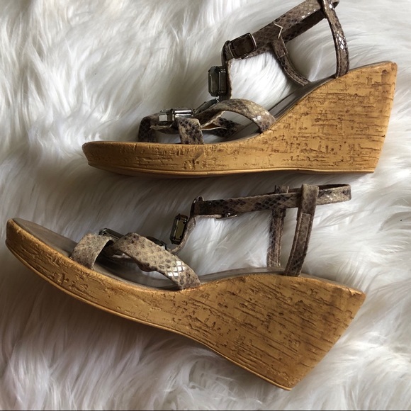 New! Italian cork wedges size 8.5 - Picture 6 of 6